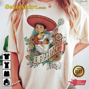 Coco Miguel El Mariachi Disney And Pixars T-shirt