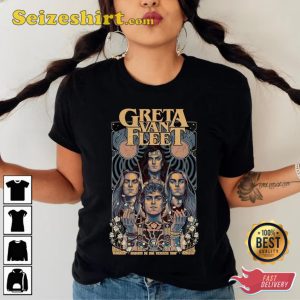 Comfort Colors Greta Van Fleet Poster T-Shirt