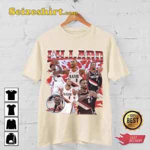 Damian Lillard Basketball Portland Trail Blazers T-Shirt