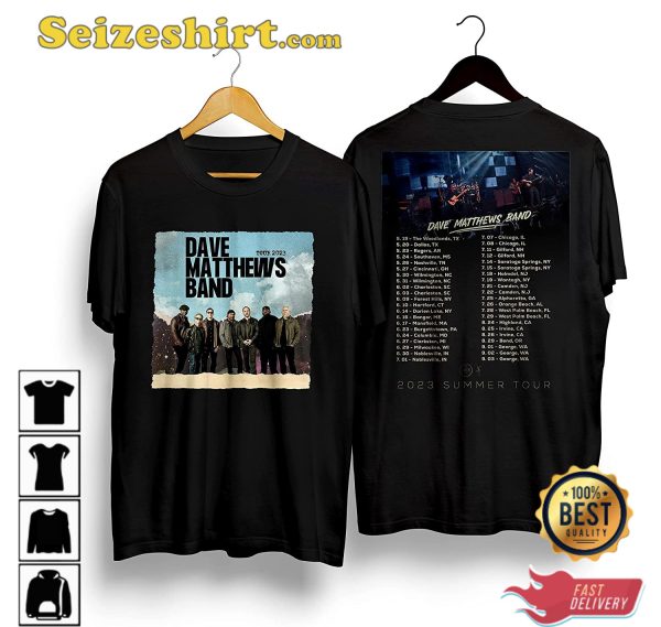 Dave Matthews Band 2023 Summer Tour T-Shirt
