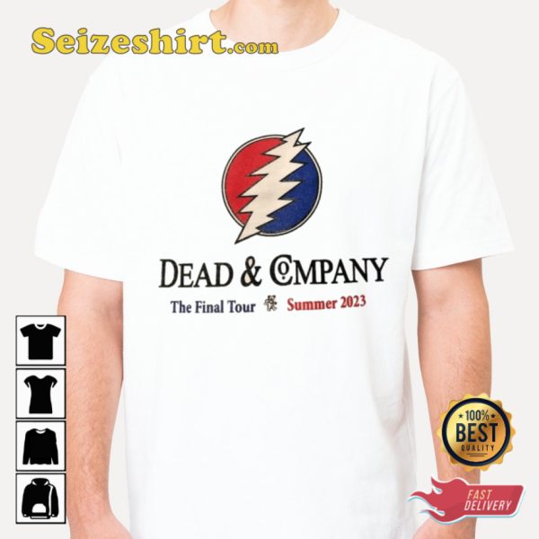 Dead And Company The Final Tour Summer Tour 2023 T-Shirt