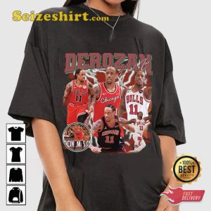 Demar Derozan Basketball Chicago Bulls Team T-Shirt