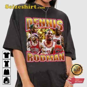 Dennis Rodman The Worm Fan Gift Rap Tee T-Shirt