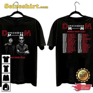 Depeche Mode Memento Mori Tour 2023 Fashion T-Shirt
