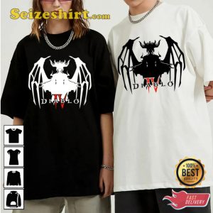 Diablo 4 Unisex Blizzard Lilith Diablo IV Gaming T-Shirt
