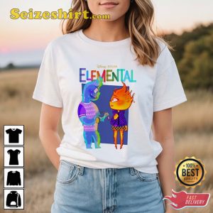 Disney And Pixars Elementa Natural Charmers T-Shirt