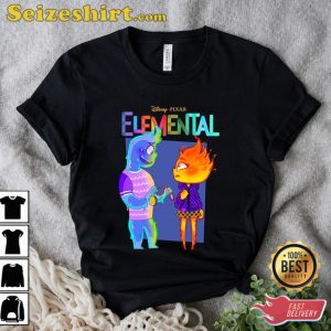 Disney And Pixars Elementa Natural Charmers T-Shirt