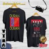 Duran Duran Future Past Tour North Amercian 2023 T-shirt