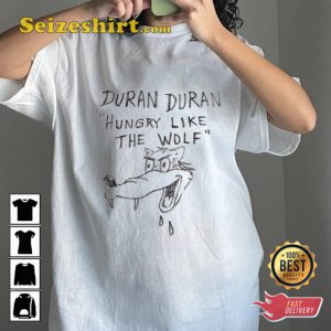 Duran Duran Hungry Like The Wolf 1984 Vintage T-shirt