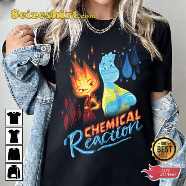 Elemental 2023 Disney Ember Wade T-shirt