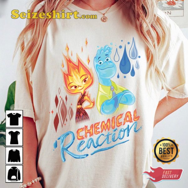 Elemental 2023 Disney Ember Wade T-shirt