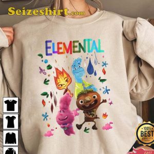 Elemental 2023 Movie Trending Unisex T-Shirt