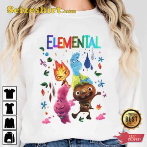 Elemental 2023 Movie Trending Unisex T-Shirt