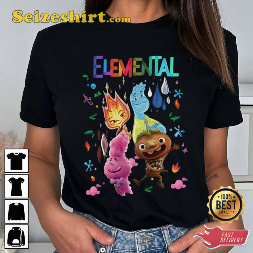 Elemental 2023 Movie Trending Unisex T-Shirt