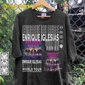 Enrique Iglesias The Trilogy Tour Music Concert T-shirt