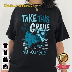 Fall Out Boy Tour Take This To Your Grave Album 2023 T-shirt