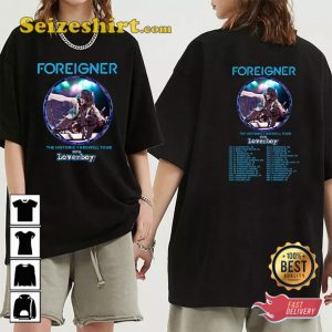 Foreigner Tour 2023 The Histroric Farewell Tour T-shirt