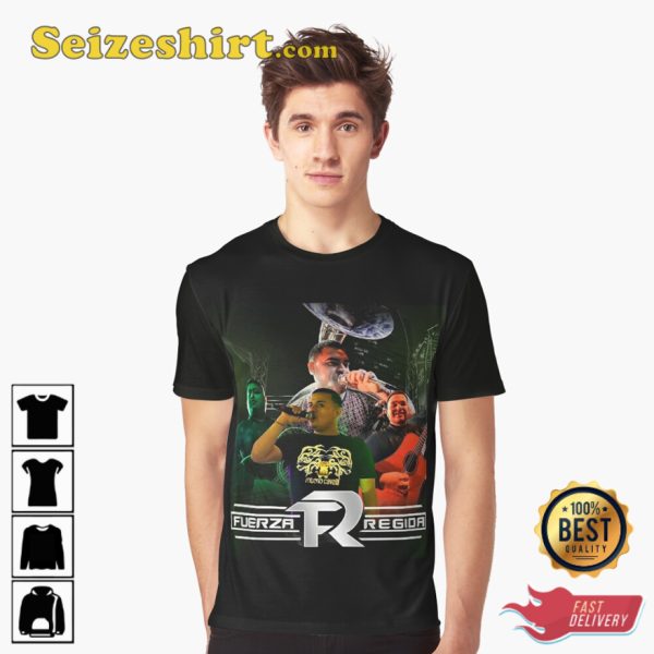 Fuerza Regida Mexican Band Merch T-Shirt