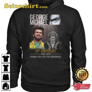 George Michael 60th Anniversary 1963 20223 T-Shirt
