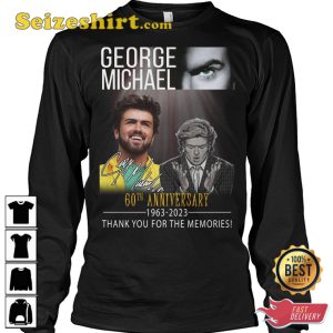 George Michael 60th Anniversary 1963 20223 T-Shirt