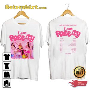 Gi-dle 2023 World Tour K-pop Fan T-shirt