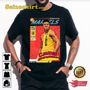 Giannis Antetokounmpo Milwaukee Bucks American Basketball League Shirt
