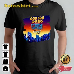 Goo Goo Dolls Tour 2023 Big Night Out Tour Musical Concert Shirt
