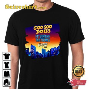 Goo Goo Dolls Tour 2023 Big Night Out Tour Musical Concert Shirt
