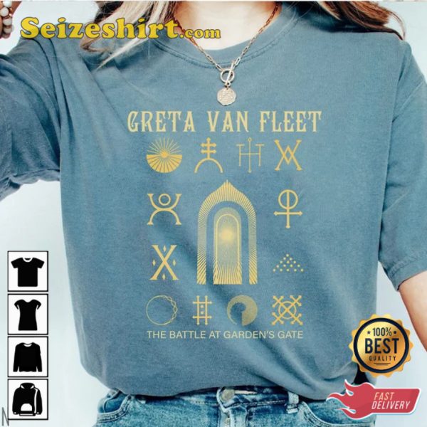 Greta Van Fleet The Battle At Gradens Gate T-Shirt
