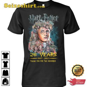 Harry Potter 26 Years 1997 2023 T-Shirt