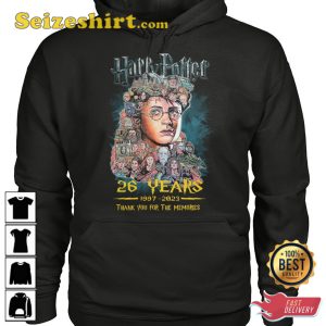 Harry Potter 26 Years 1997 2023 T-Shirt