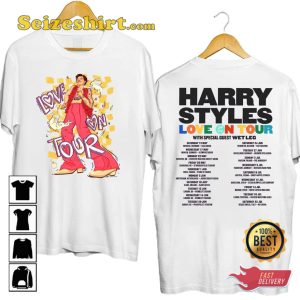 Harry Styles Tour 2023 Love On Tour Music Double Side T-Shirt