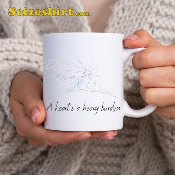 Howls Moving Castle Quote A Hearts A Heavy Burden Mug