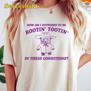 I Can Not Root And Toot In These Conditions Vintage T-shirt