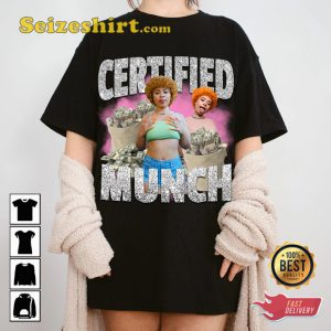 Ice Spice Certified Munch Rapper Hip Hop T-Shirt