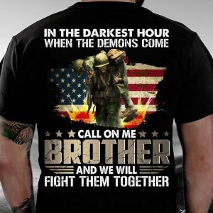 In The Darkest Hour When The Demons Come Classic T-Shirt