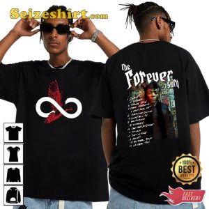 JID The Forever Story World Tour 2023 T-Shirt