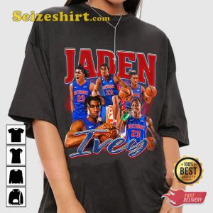 Jaden Ivey Detroit Pistons NBA Basketball Vintage T-shirt