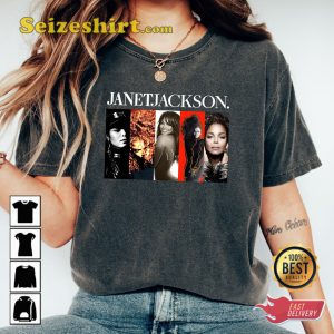 Janet Jackson Concert 2023 Together Again Tour T-shirt