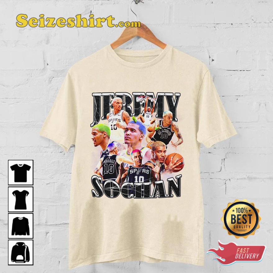 Jeremy Sochan NBA The Destroyer Basketball T-Shirt - Seizeshirt.com