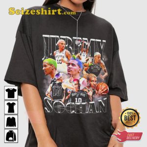 Jeremy Sochan NBA The Destroyer Basketball T-Shirt