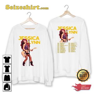 Jessica Lynn 2023 UK EU Country Music Tour T-shirt