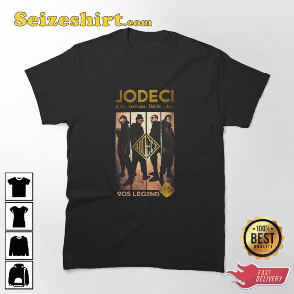 Jodeci Band 90s Legend Vingate T-Shirt