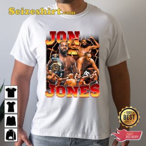 Jon Bones Jones UFC Fighter Vintage T-shirt