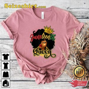 Juneteenth Queen Gift For Girls Unisex T-Shirt