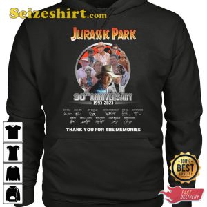 Jurassic Park 30th Anniversary 1993 2023 T-Shirt