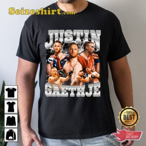 Justin Gaethje MMA Vintage 90s Unisex T-shirt
