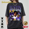 Justin Jefferson Vintage Washed Shirt Wide Receiver Homage