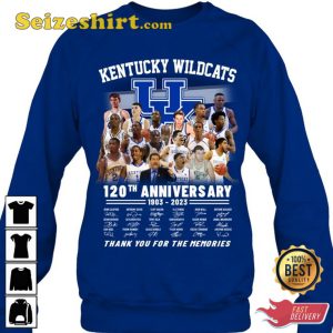 Kentucky Wildcats 120th Anniversary 1903 2023 T-Shirt