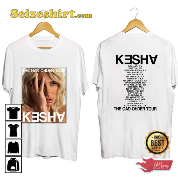 Kesha Tour The Gag Order Tour 2023 T-shirt